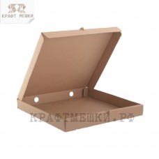 Коробка для пиццы 360х360х40 мм. (Бурая), Т-23